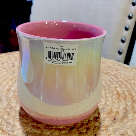 Iridescent Valentine’s Heart Mug - Picture 2 of 4